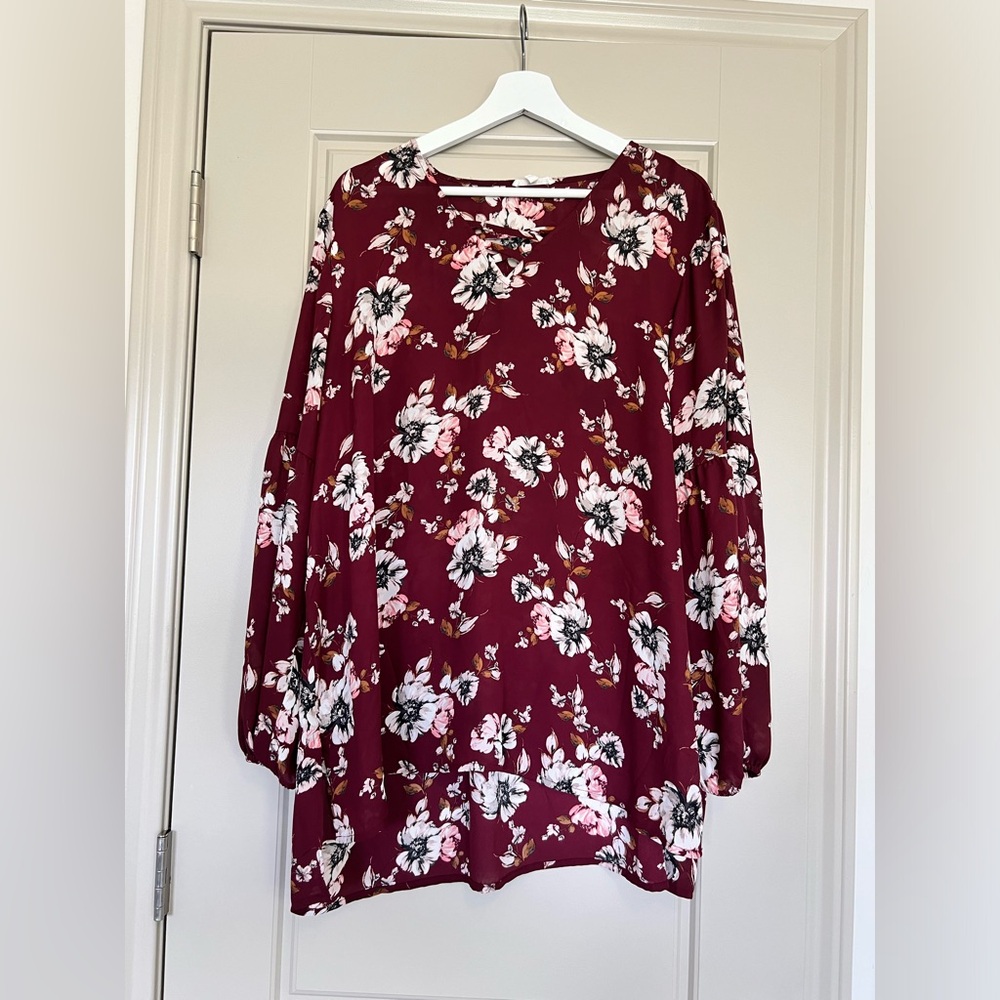 Maurice’s drop shoulder tunic top